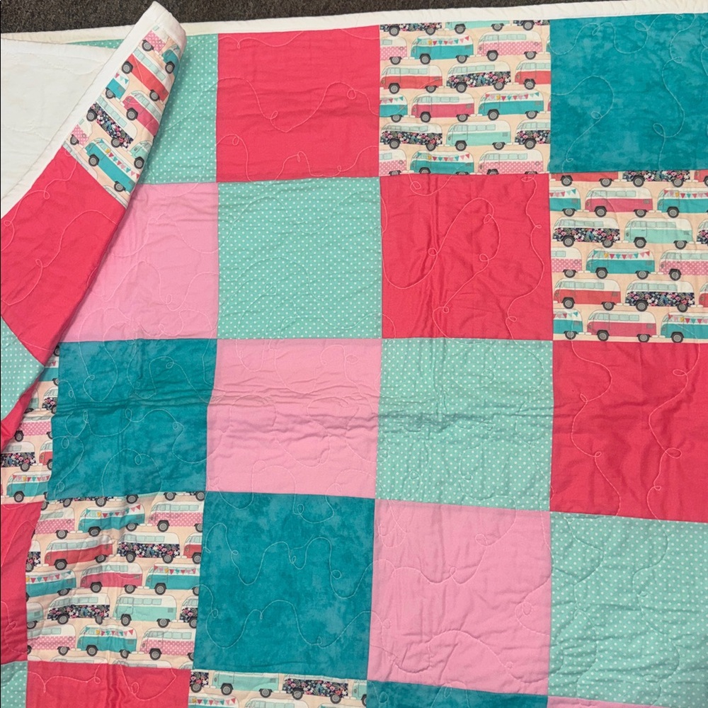 Colorful Patchwork Quilt